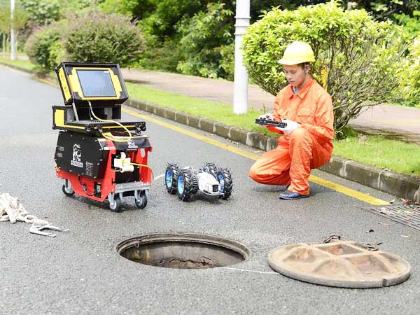 寒亭管道机器人检测